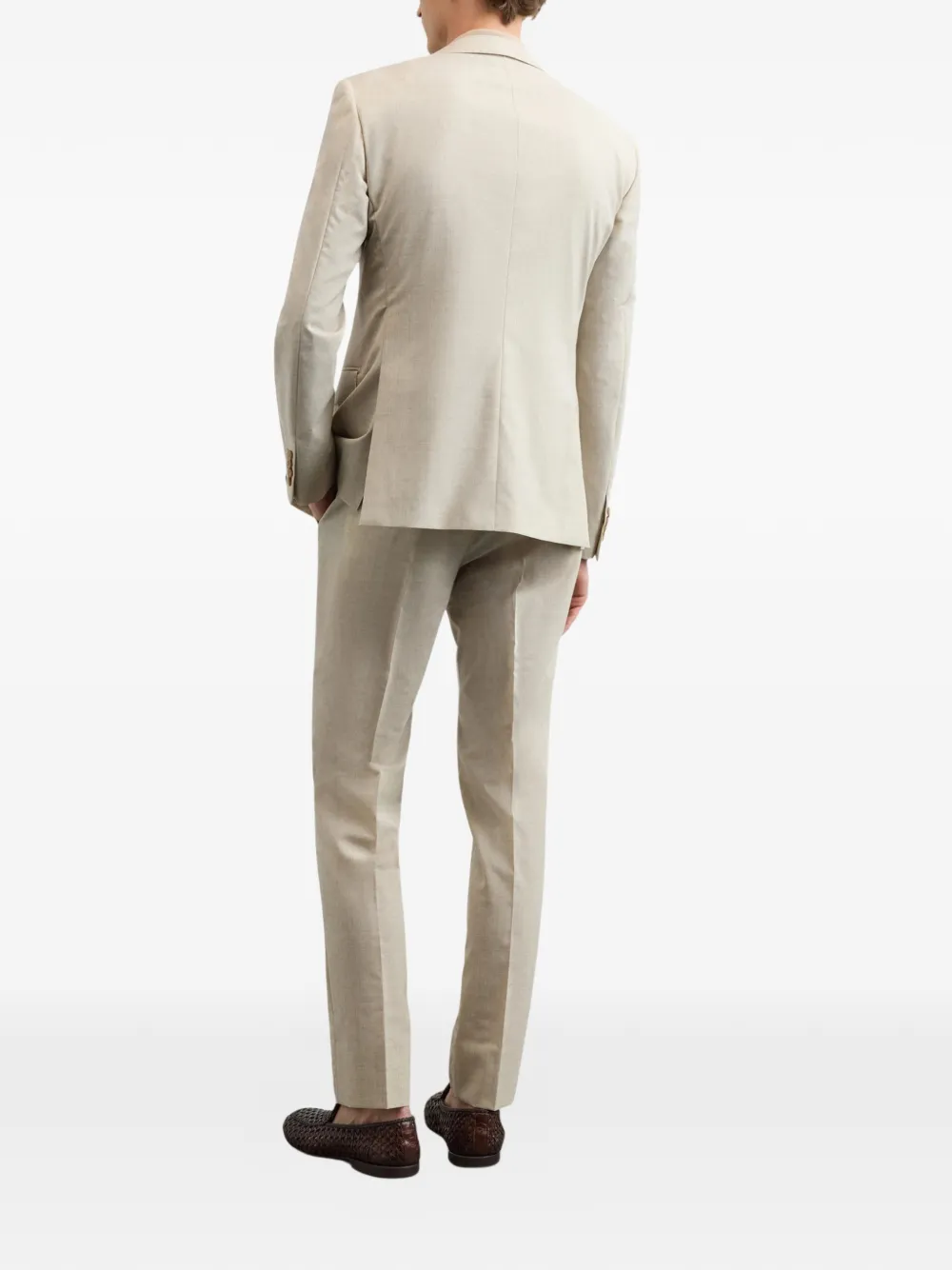 Pal Zileri Jack met gekerfde patch Beige