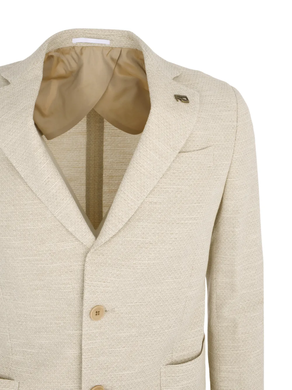 Pal Zileri Jack met gekerfde patch Beige
