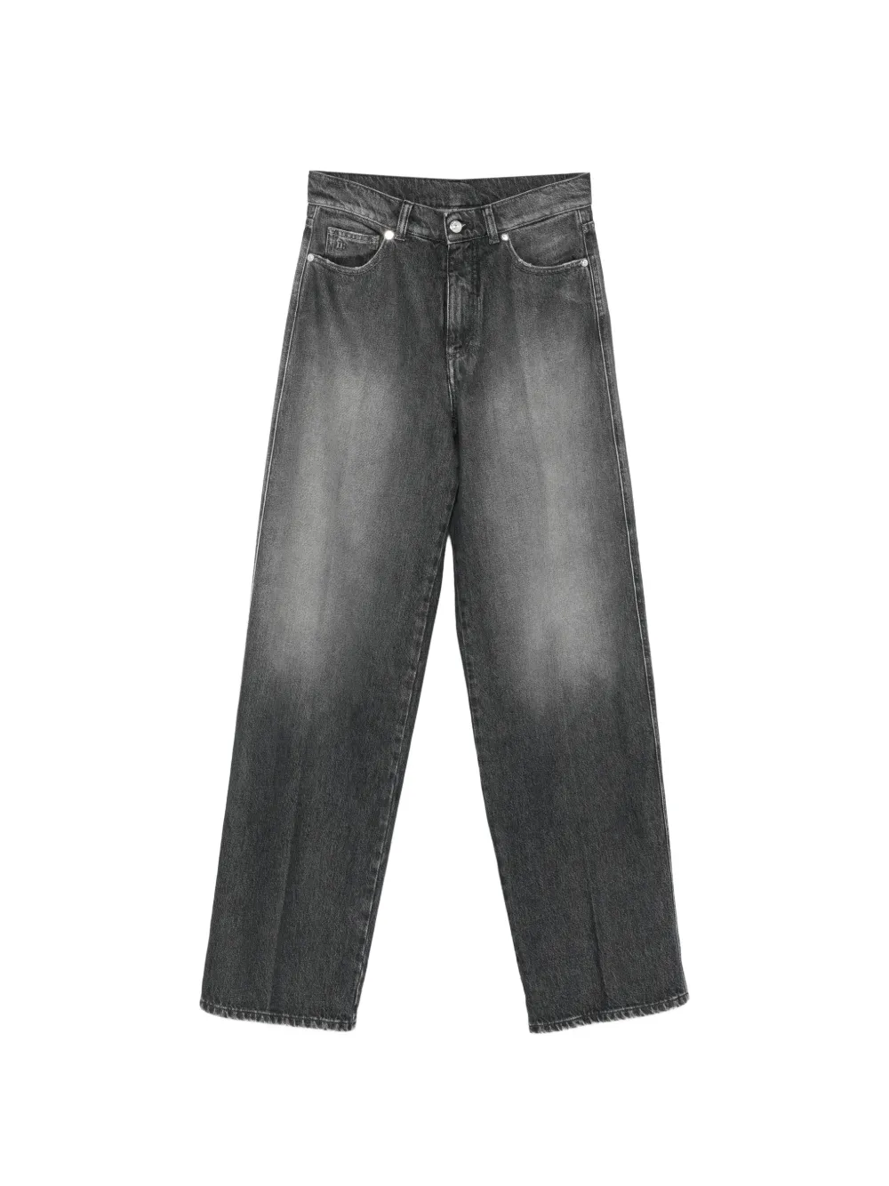 Nine In The Morning Dora faded-effect jeans - Grau