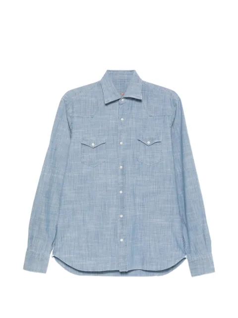 Barba button-fastening shirt