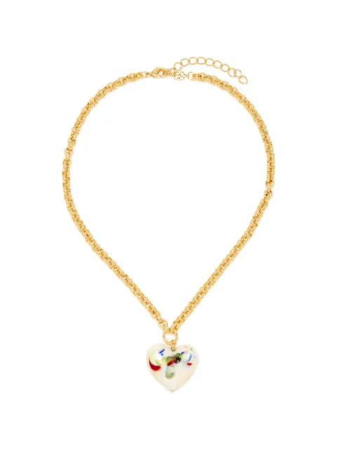 Sandralexandra heart-pendant necklace