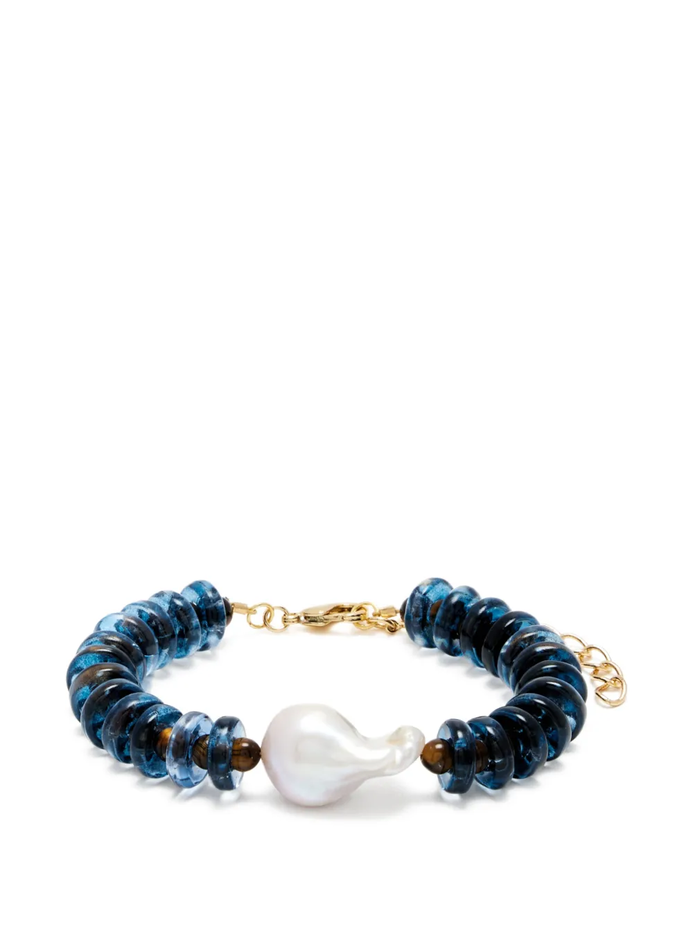 Sandralexandra Bracciale Tiger Eye Wave - Oro