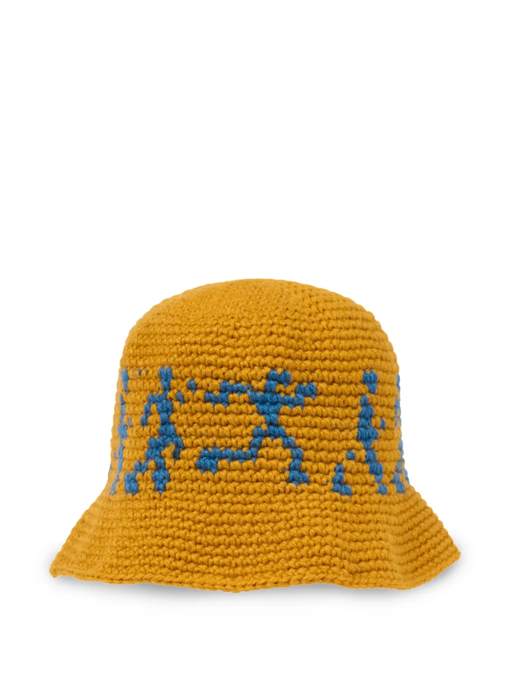 KidSuper running figures bucket hat - Giallo