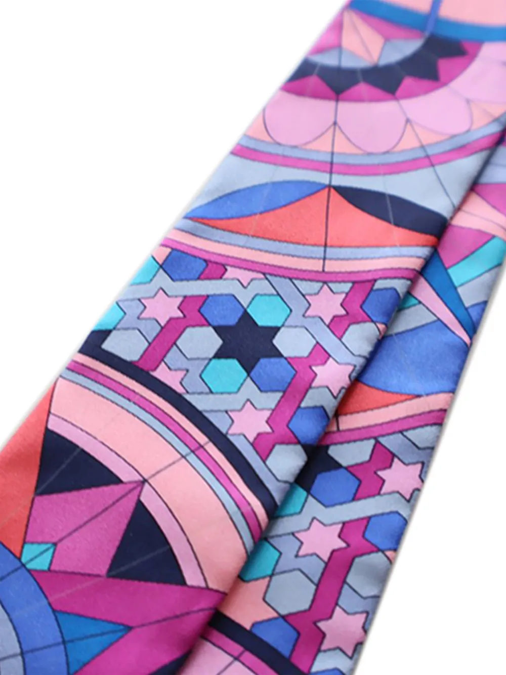 Hermès Pre-Owned 2020-2025 Rose De Compas Silk Twilly Scarf