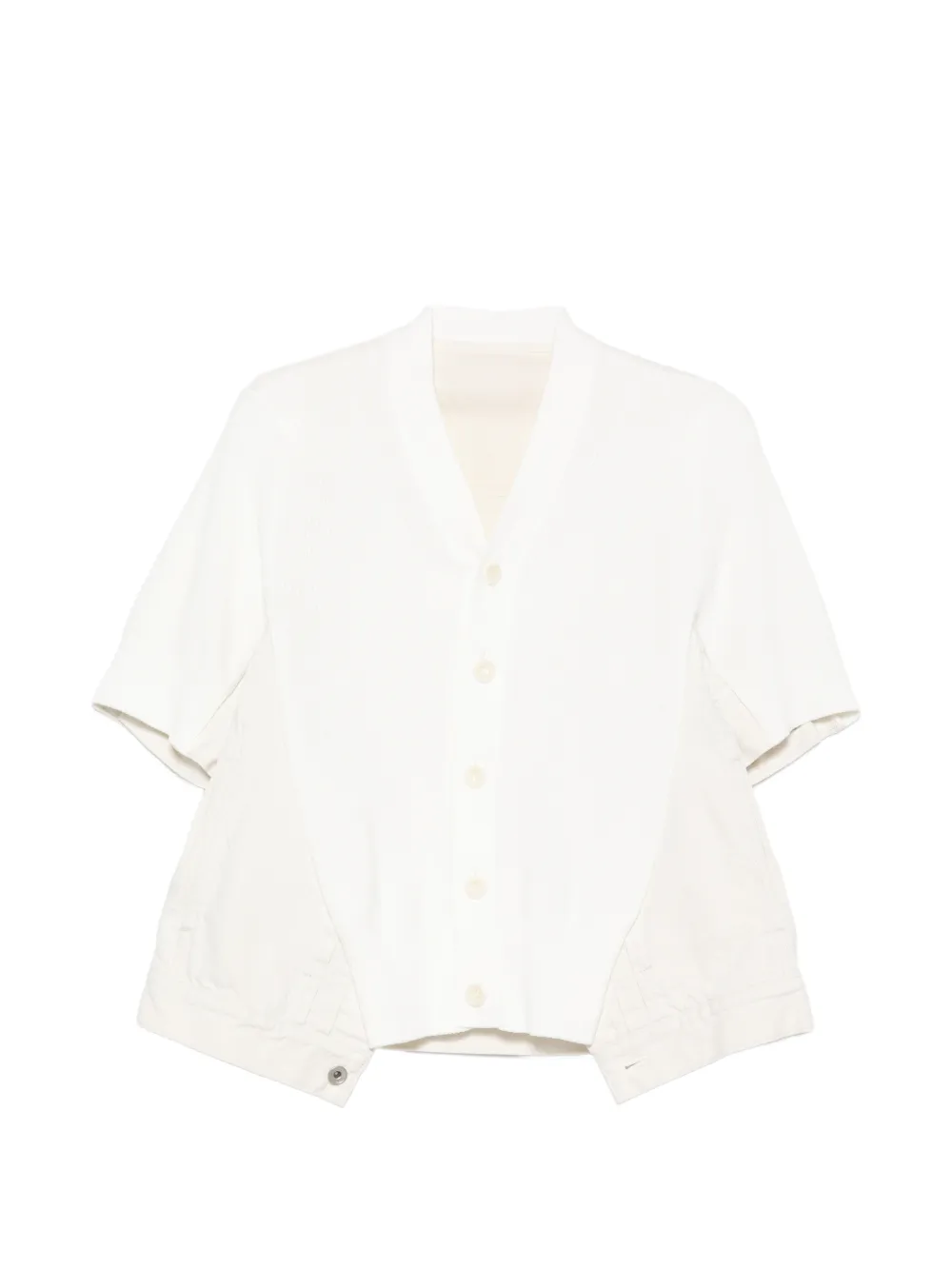 sacai buttoned cardigan - Toni neutri