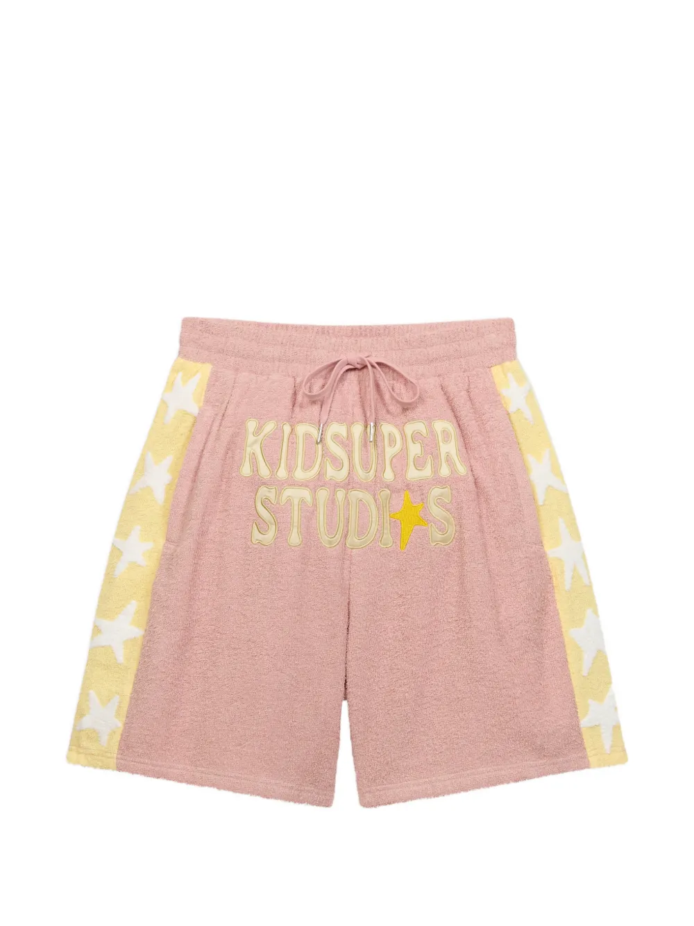 KidSuper star appliqué shorts - Rosa