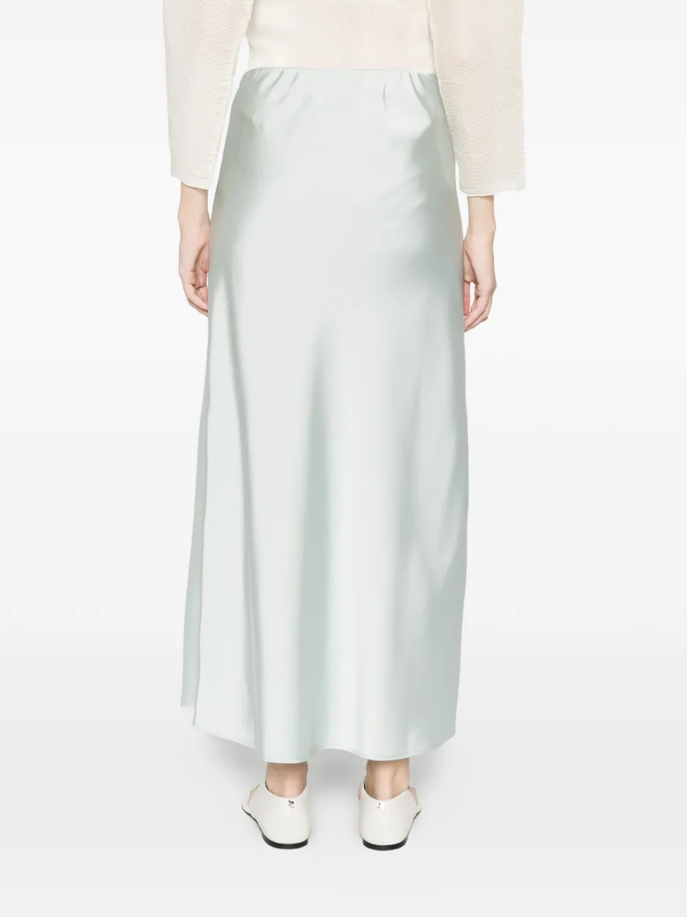 Calvin Klein Effen midi-rok Groen
