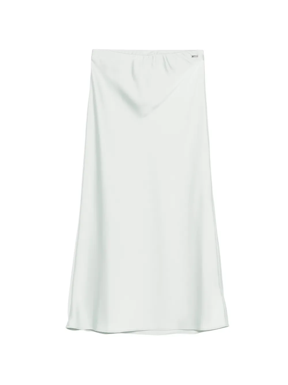 Calvin Klein plain midi skirt - Verde