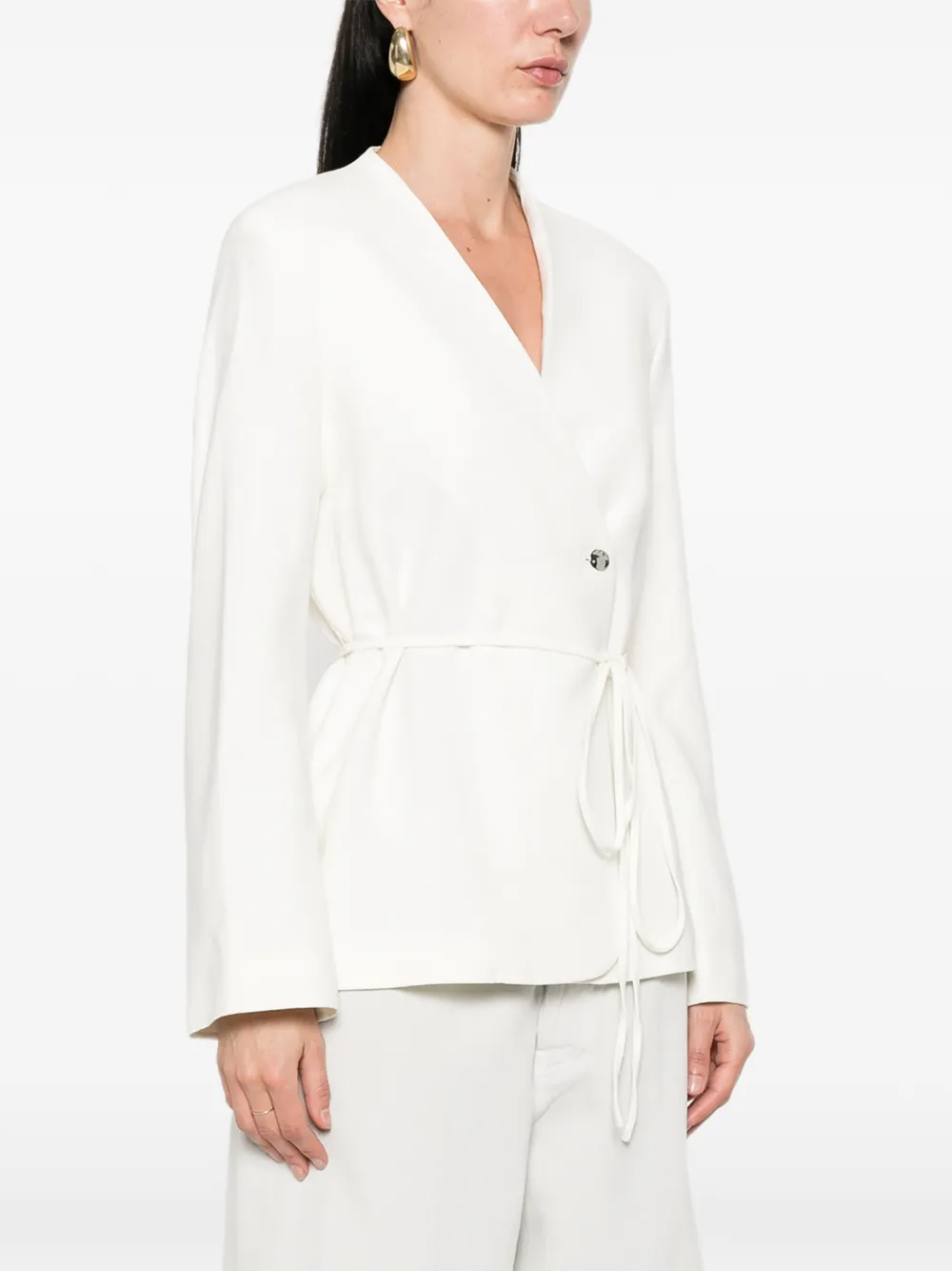  Calvin Klein Tied-waist Jacket - Neutrals 
