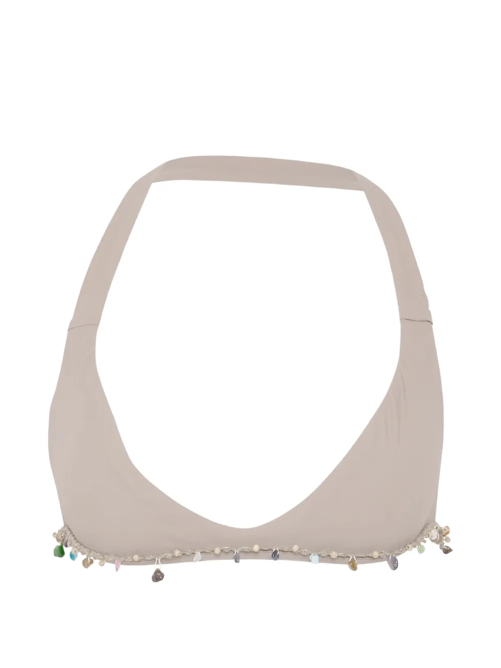 Christopher Esber Beach Quartz Minuscule bikini top - Toni neutri