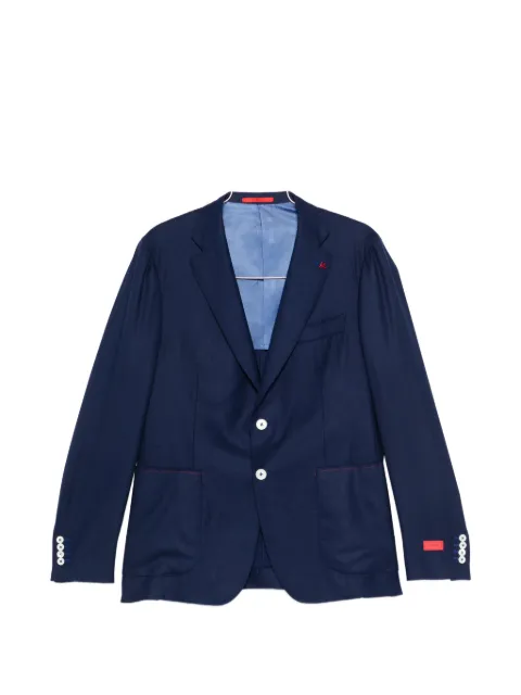 Isaia notched-lapels suit