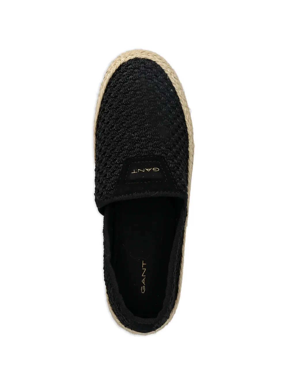 Gant woven espadrilles Zwart