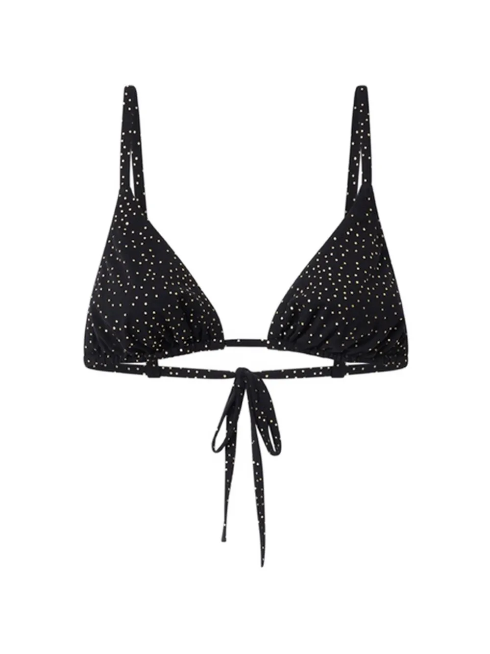 ISABEL MARANT Feride bikini top - Nero