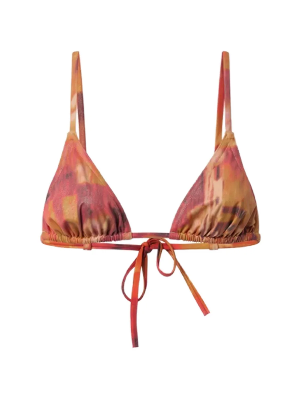 ISABEL MARANT Feride bikini top - Orange