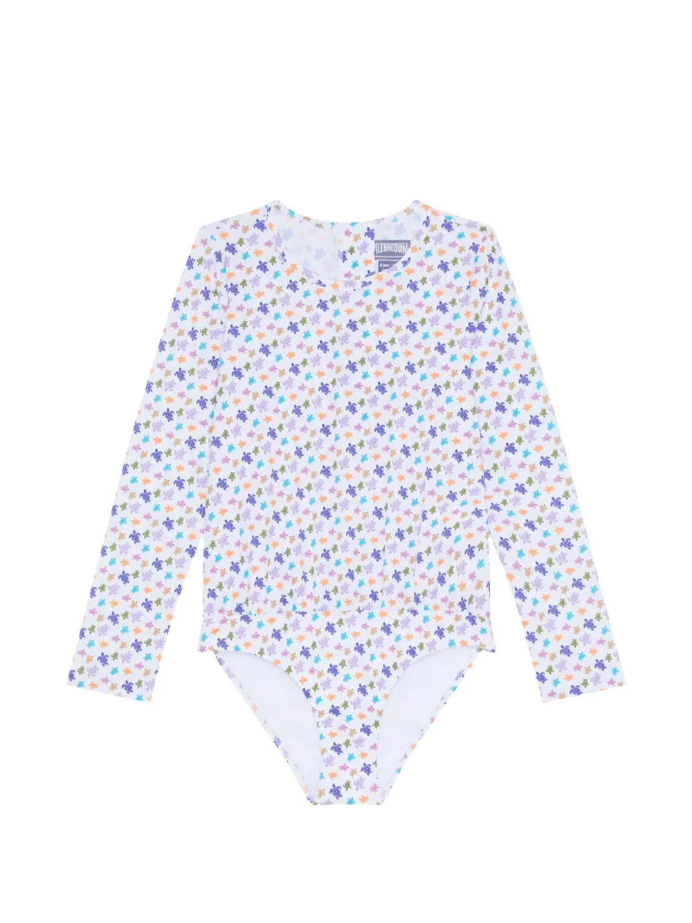 Vilebrequin Kids turtle print swimsuit - Bianco