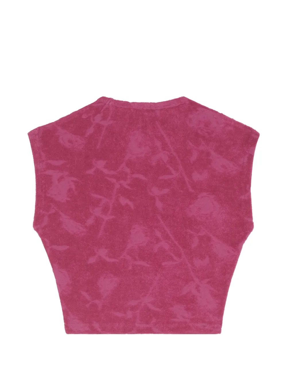  Vilebrequin Kids Terry Embroidered-logo Top - Pink 