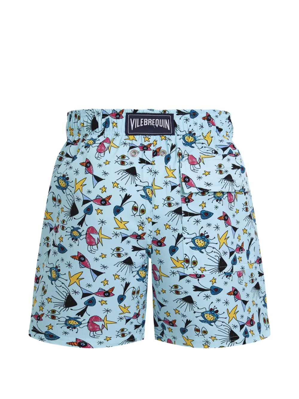Vilebrequin Kids Zwembroek met print Blauw