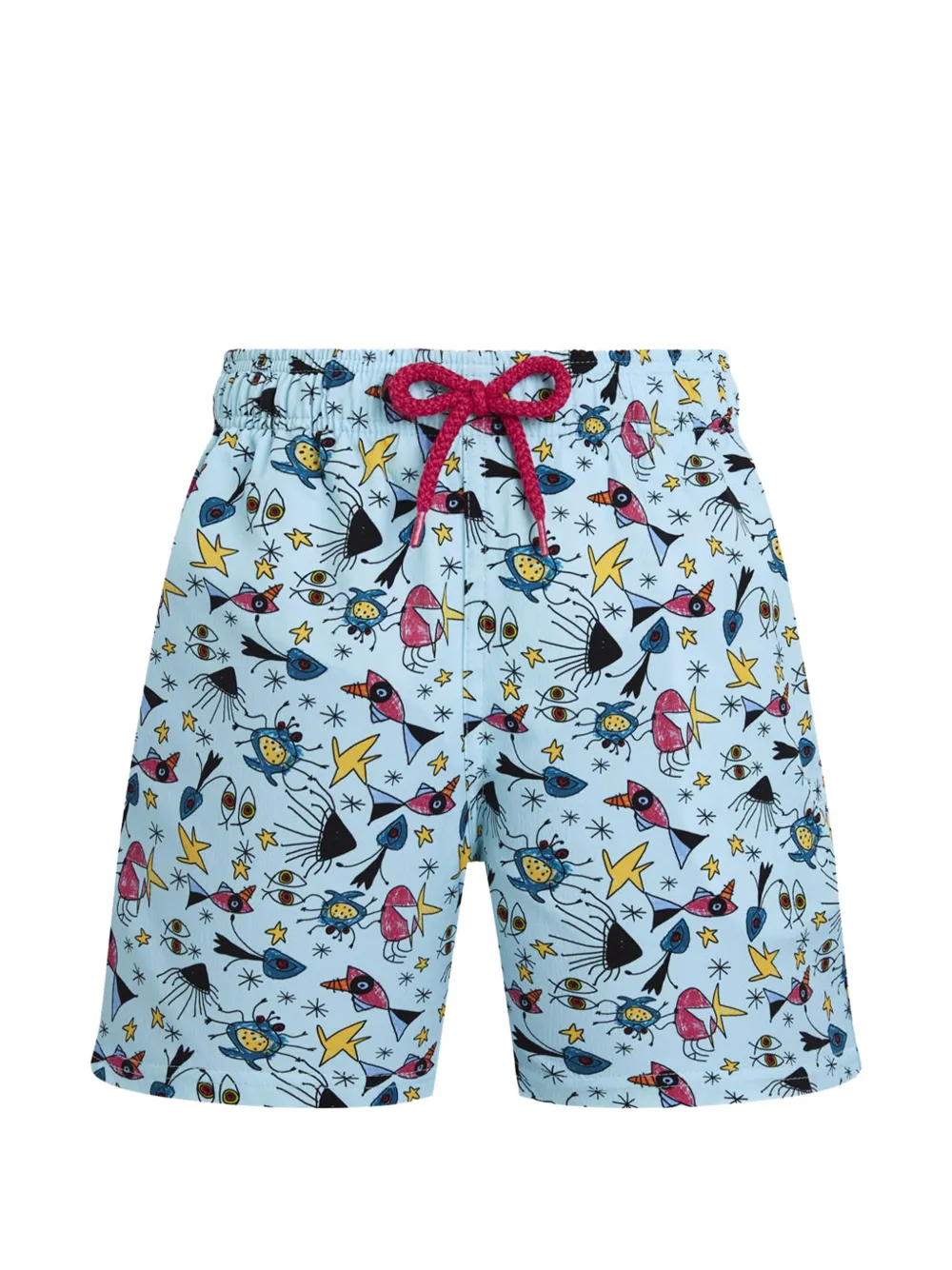 Vilebrequin Kids Costume da bagno con stampa - Blu