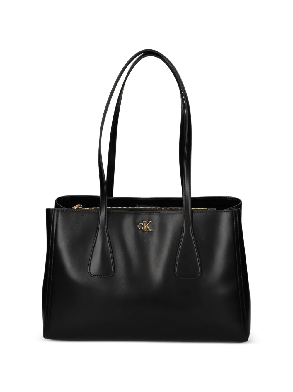 Calvin Klein Borsa a spalla con logo - Nero