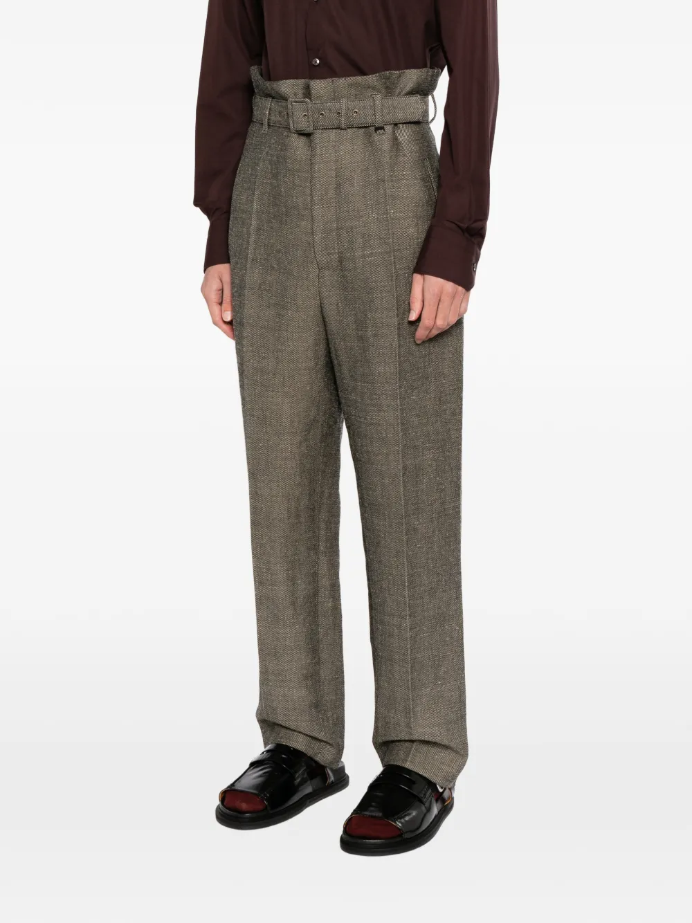 Vivienne Westwood Broek met ceintuur Bruin