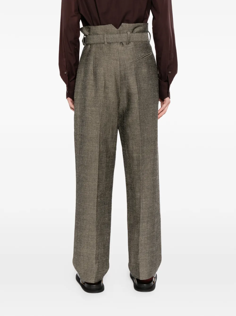 Vivienne Westwood Broek met ceintuur Bruin