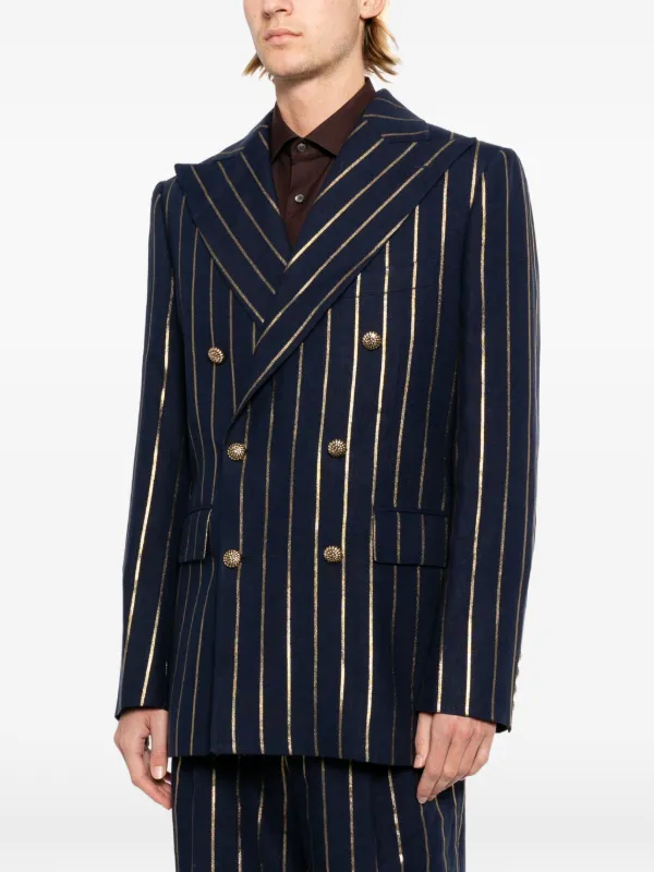 亀*井様 Vivienne Westwood ヴィヴィアン ストライプジャケット Vivienne Westwood Captain ジャケット | ブルー | FARFETCH JP