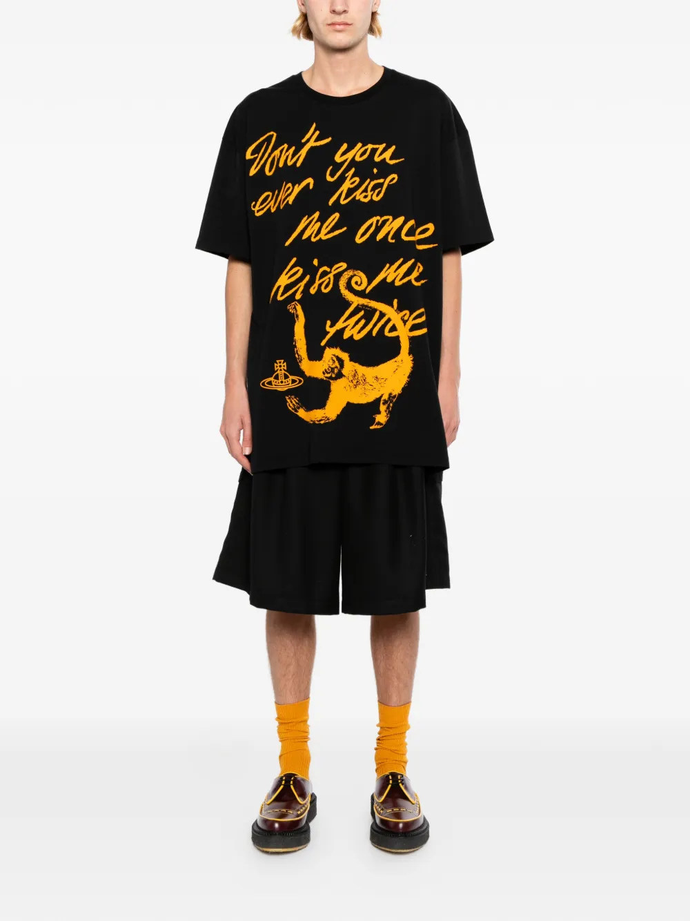 Vivienne Westwood Monkey T-shirt | Black | FARFETCH