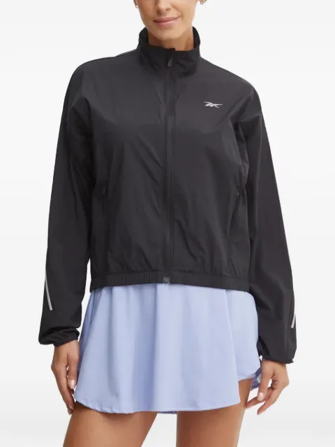 Reebok Speed logo-print zip-up jacket