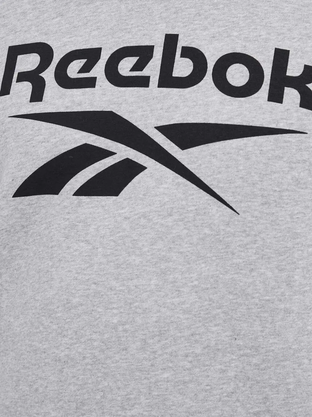 Reebok Sweater met logoprint Grijs