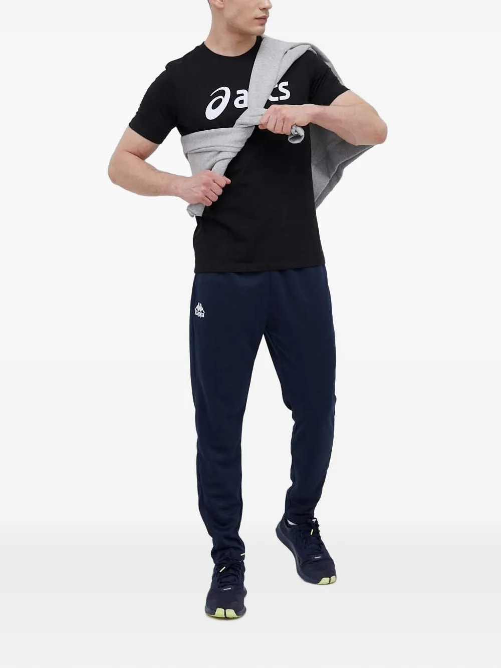Reebok Sweater met logoprint Grijs
