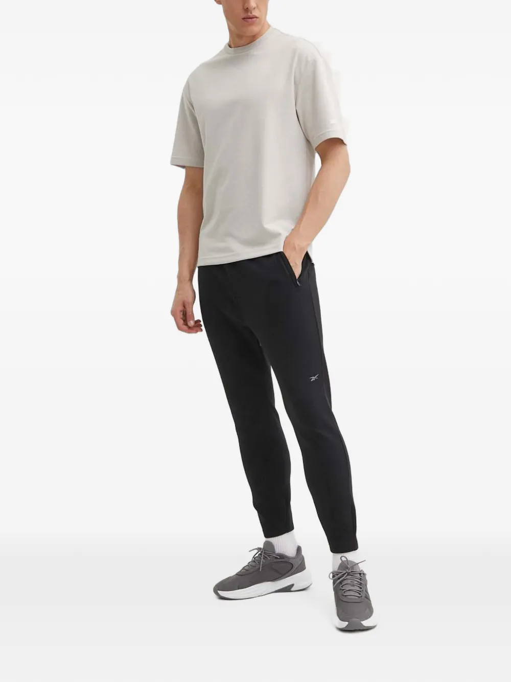 Reebok Broek met ritszak Zwart