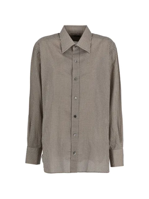 Tom Ford Vintage 圆形印花衬衫