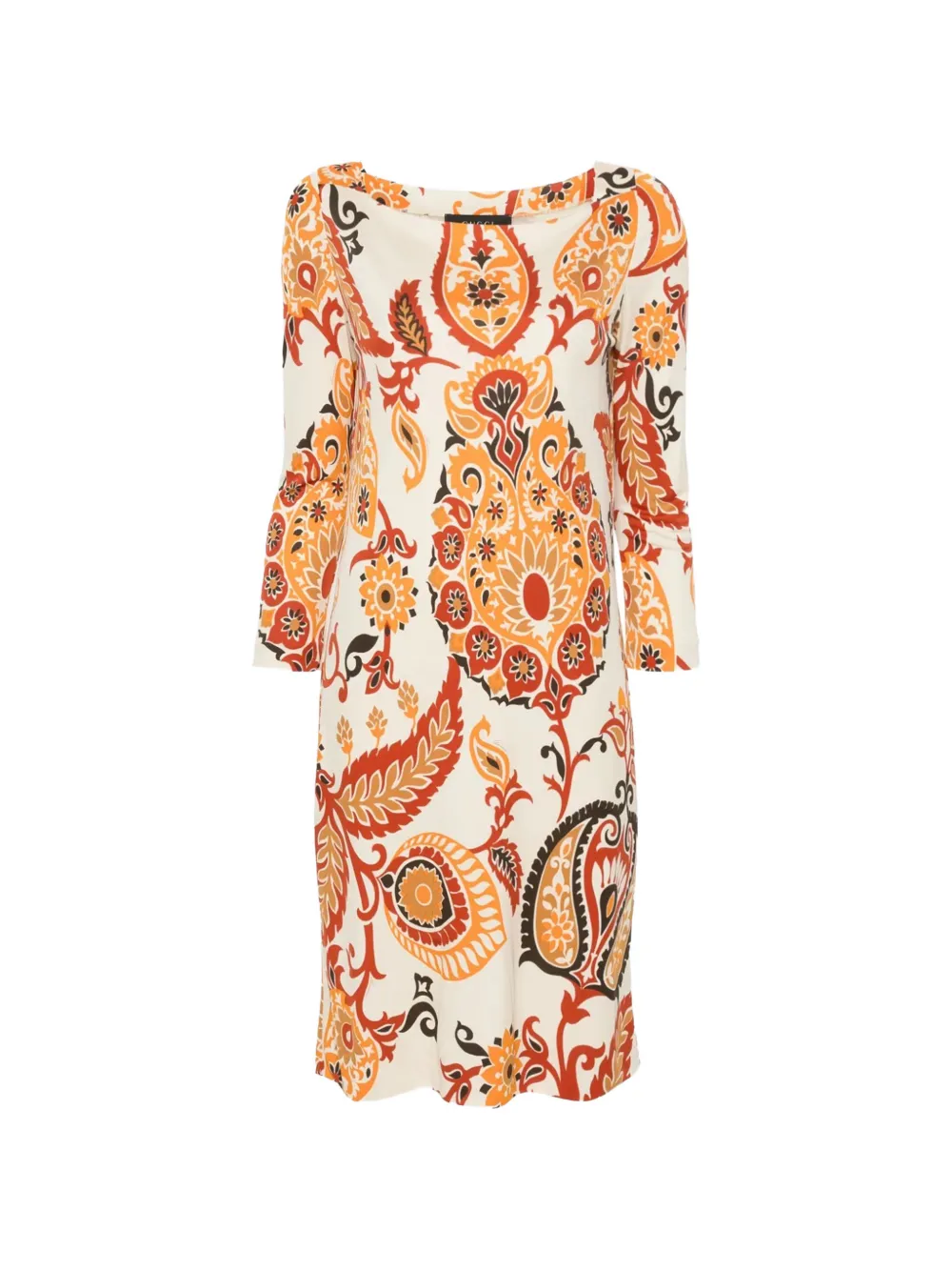 Gucci Pre-Owned paisley print dress - Neutrals