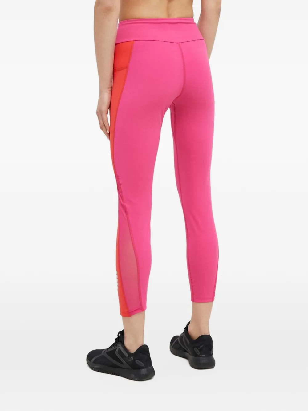 Fila Rendon colour-block logo-print leggings Roze