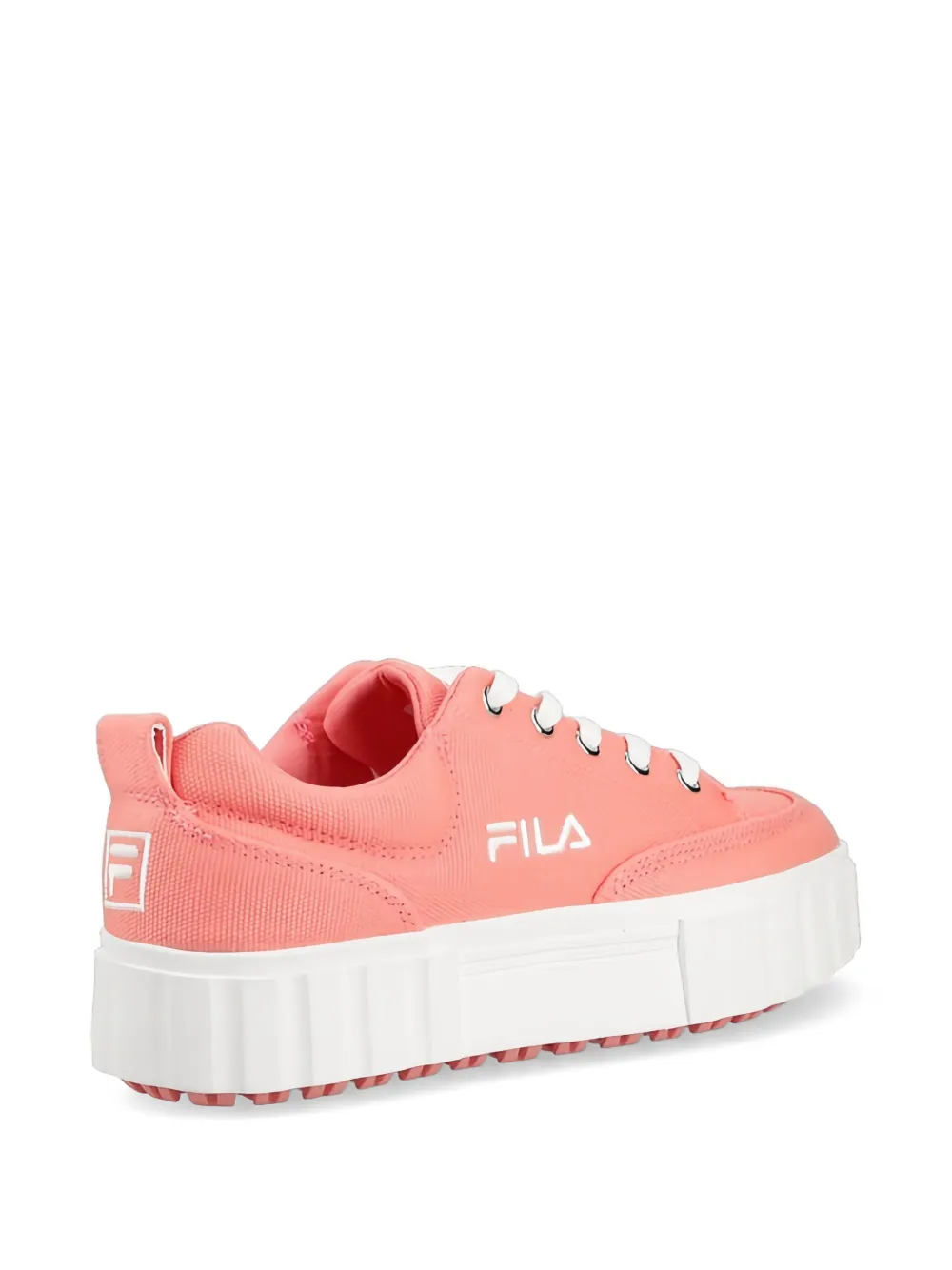 Fila Sandblast sneakers met plateauzool en logo Roze