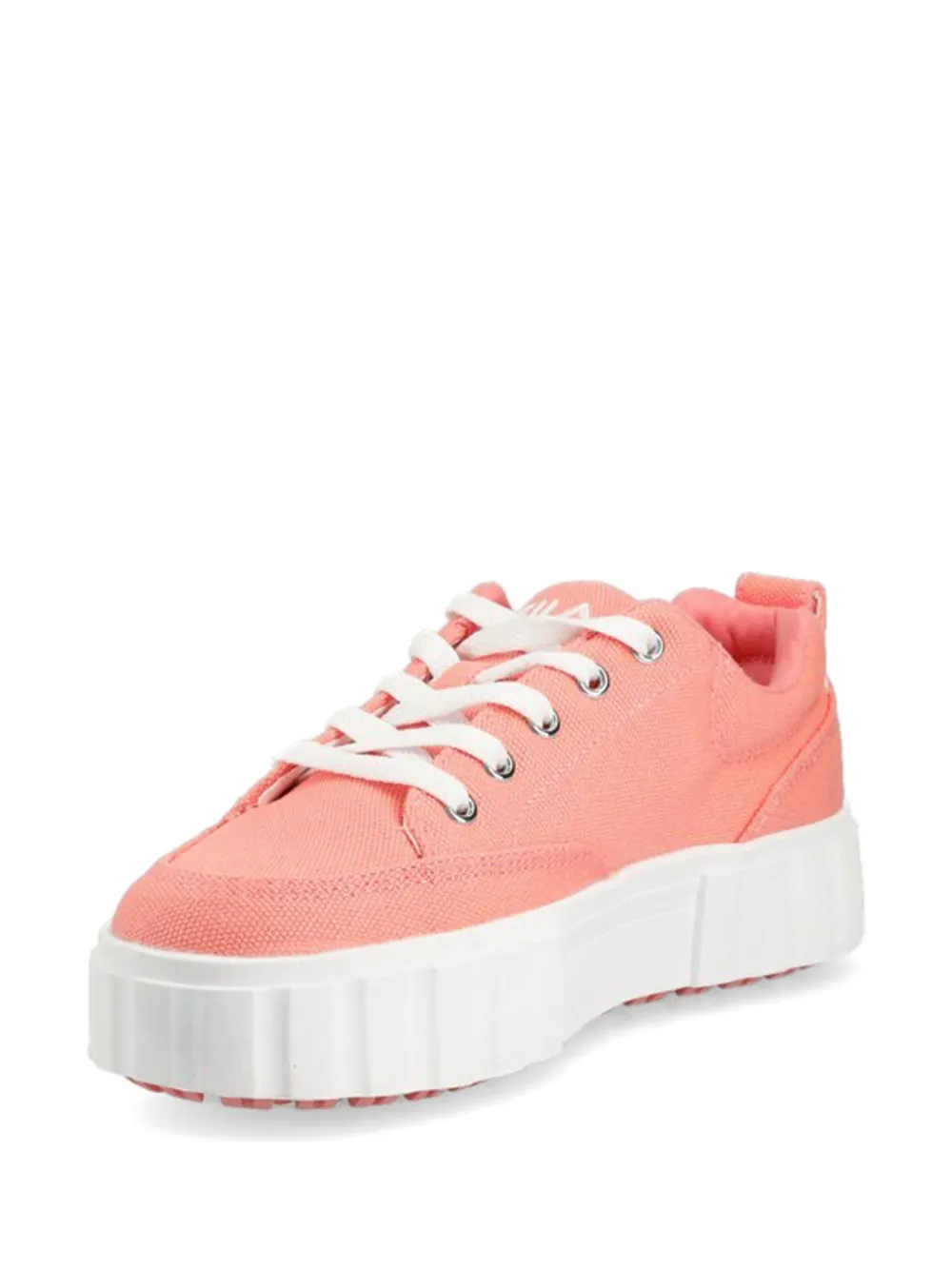 Fila Sandblast sneakers met plateauzool en logo Roze
