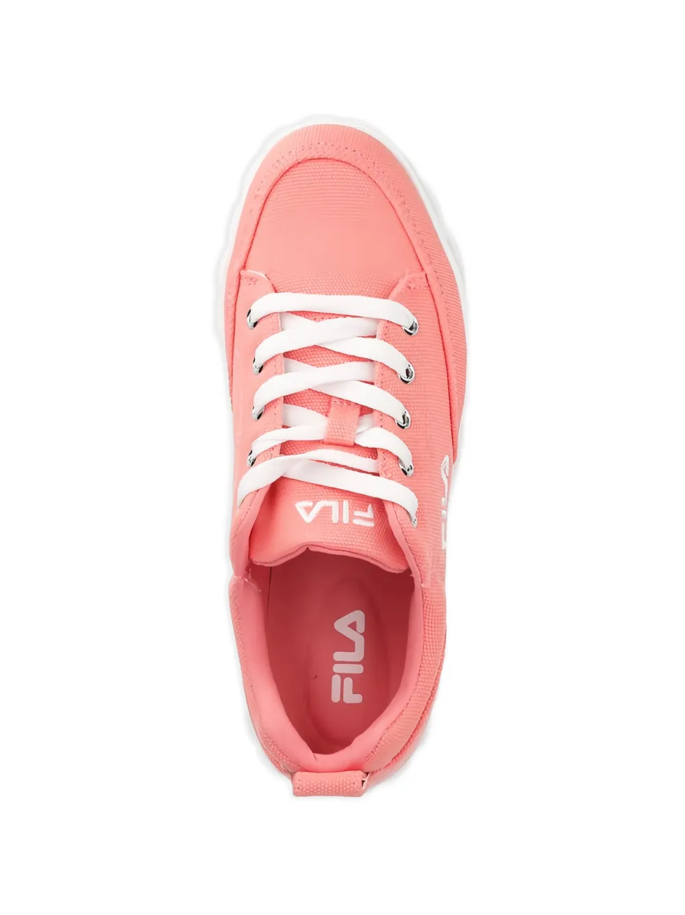 Fila Sandblast sneakers met plateauzool en logo Roze