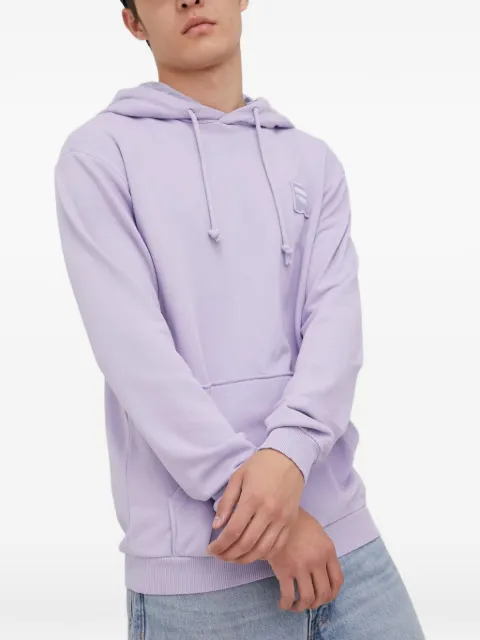Fila logo-patch hoodie