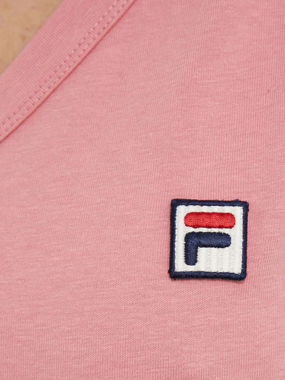 Fila Asymmetrische top met gestreepte afwerking Roze
