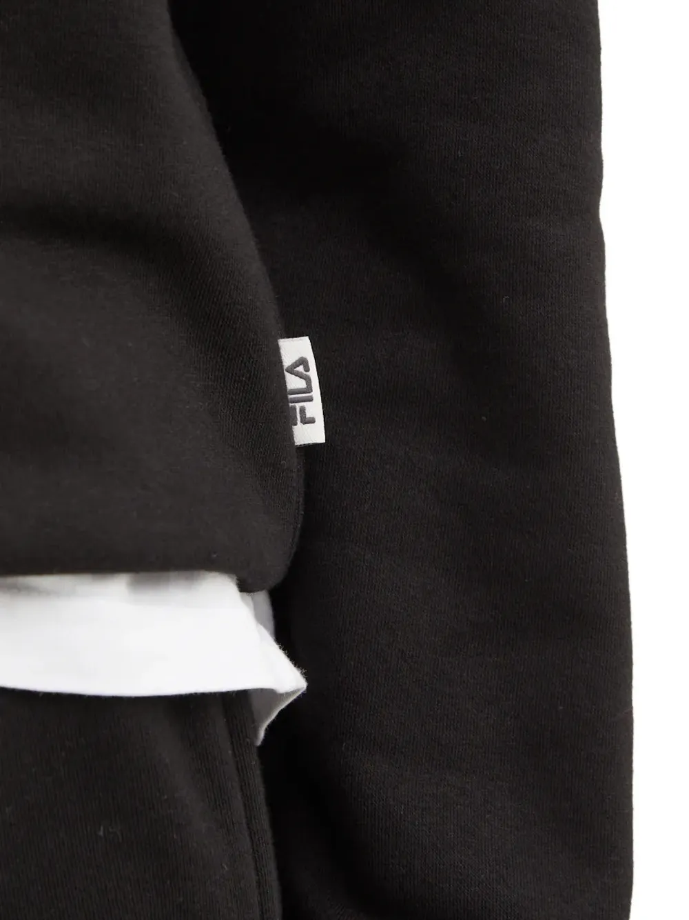 Fila Hoodie met logo Zwart