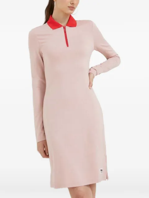 Fila zip-collar dress