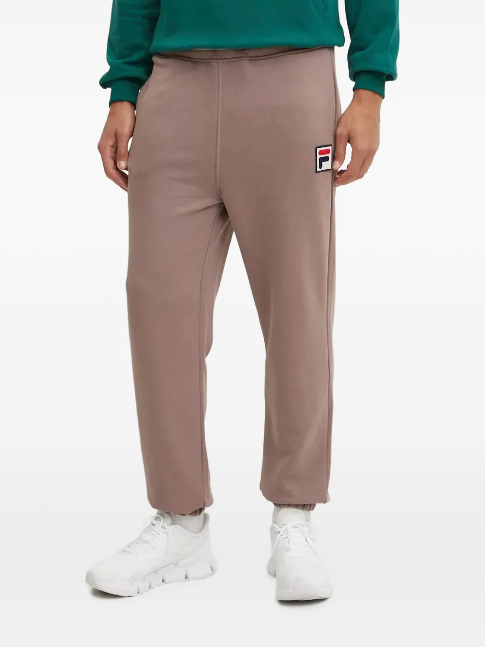 Fila logo-patch track pants - Toni neutri