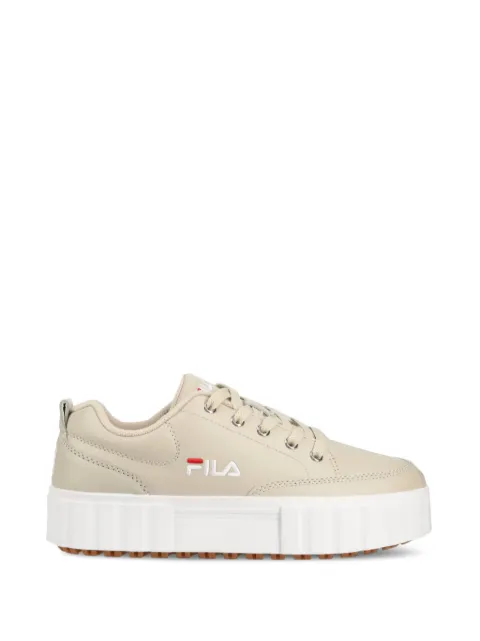 Fila Sandblast logo-embroidered platform sneakers