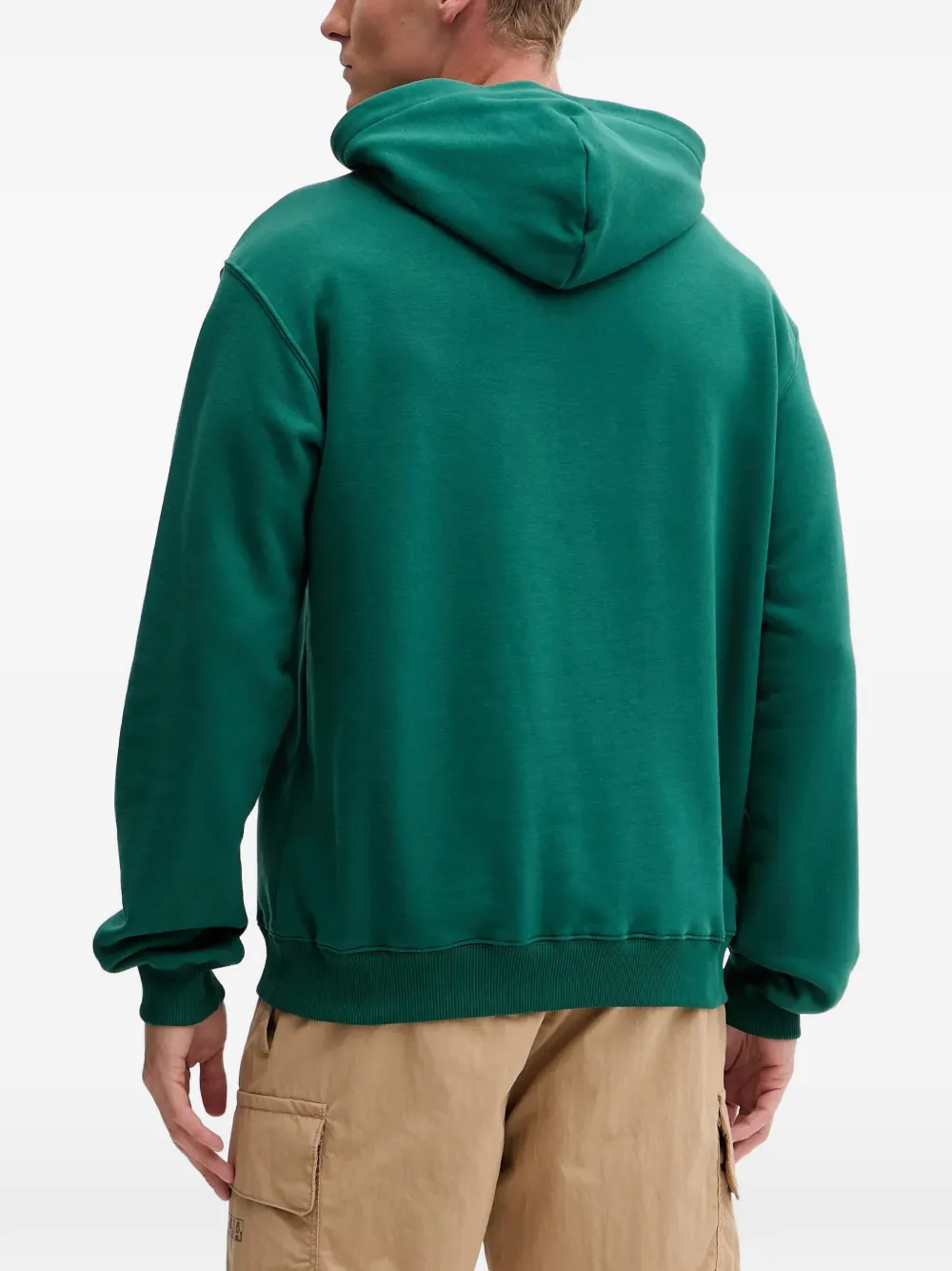 Fila Borgholm logo-patch hoodie Groen