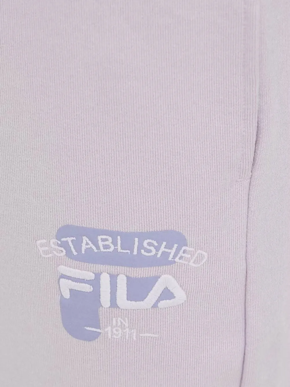 Fila logo-detail track pants Paars