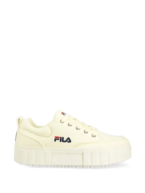 Fila sneakers med plateausål og logo
