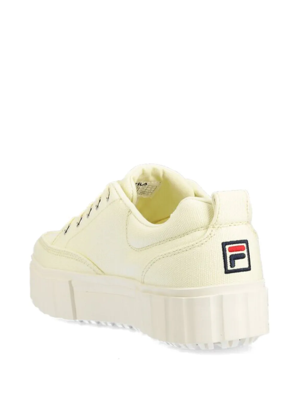 Fila Sneakers met plateauzool en logo Beige