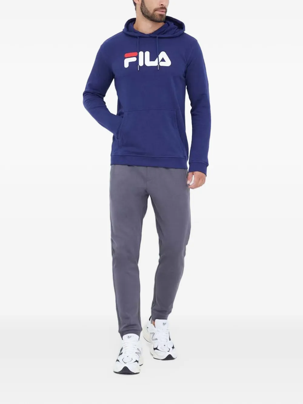 Fila Sweater met capuchon Blauw