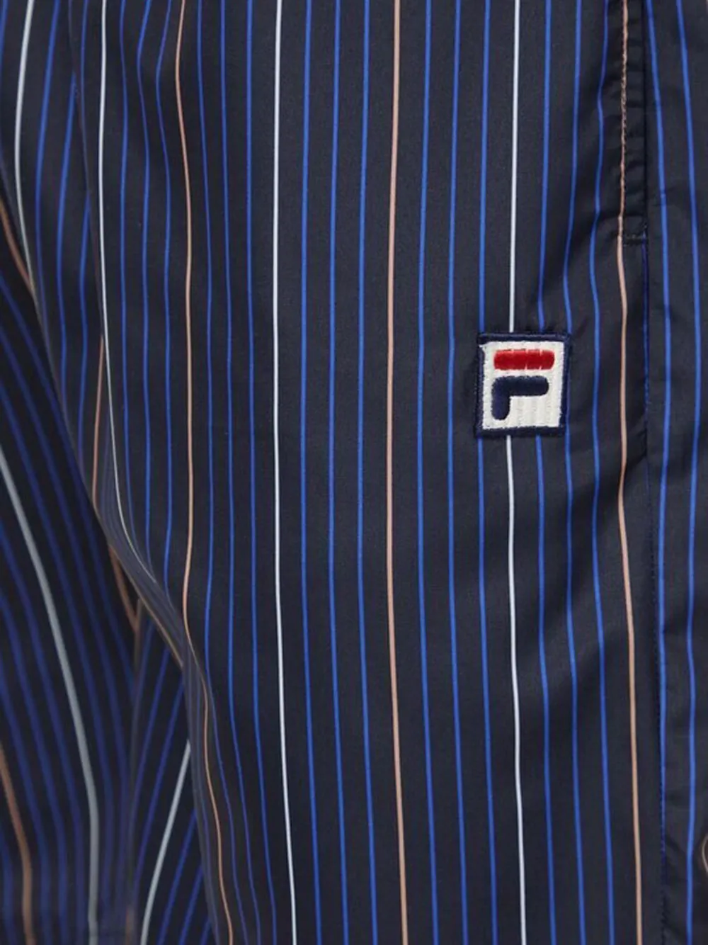 Fila Gestreepte shorts Blauw