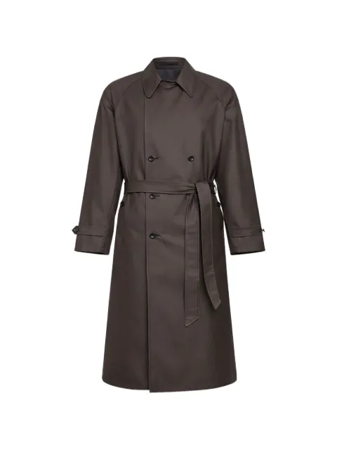 Giorgio Armani double-breasted belted coat
